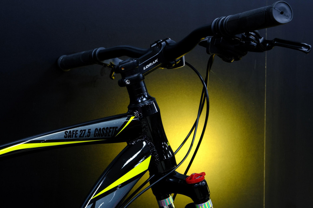 LORAK Safe 27,5 Cassete Чёрный/Жёлтый