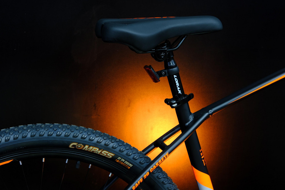 LORAK Safe 29 Cassete Матовый Чёрный/Оранжевый