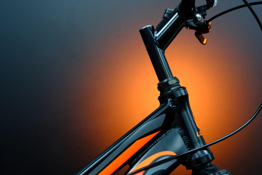 Lorak RACE Lite 24 Матовый Чёрно/Оранжевый