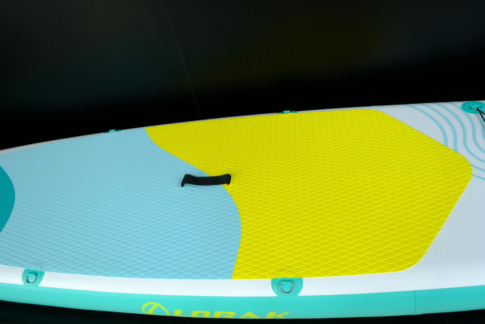 Сапборд Lorak 902 (335*84*15) бело-жёлтый, код 77902