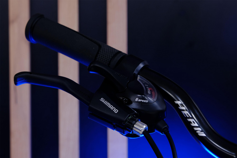 Heam FOX 24 Матовый Чёрный/Синий